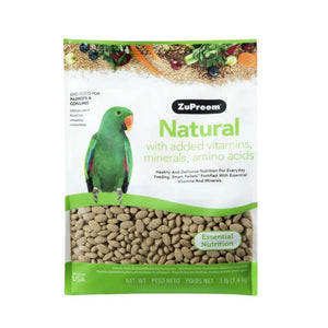 762177932002, Zupreem Birds Parrots & Conures Natural Food, 1