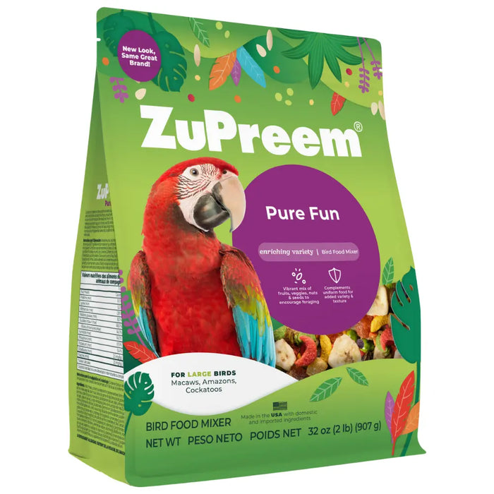762177380209, Zupreem Birds Pure Fun Large Birds 907g, 1