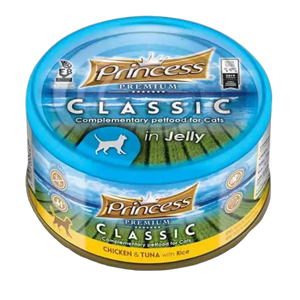 5350393000442, Princess Cat Wet Food Chicken and Tuna with Rice in Jelly 170g, 1