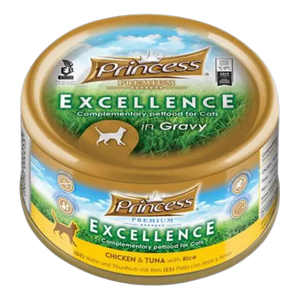 5350393002255, Princess Cat Wet Food Chicken & Tuna 70g, 1