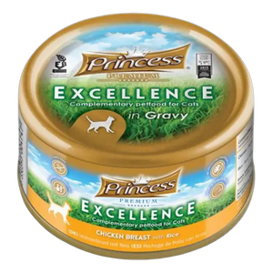 5350393004747, Princess Cat Wet Food Chicken Breast with Rice 70g, 1