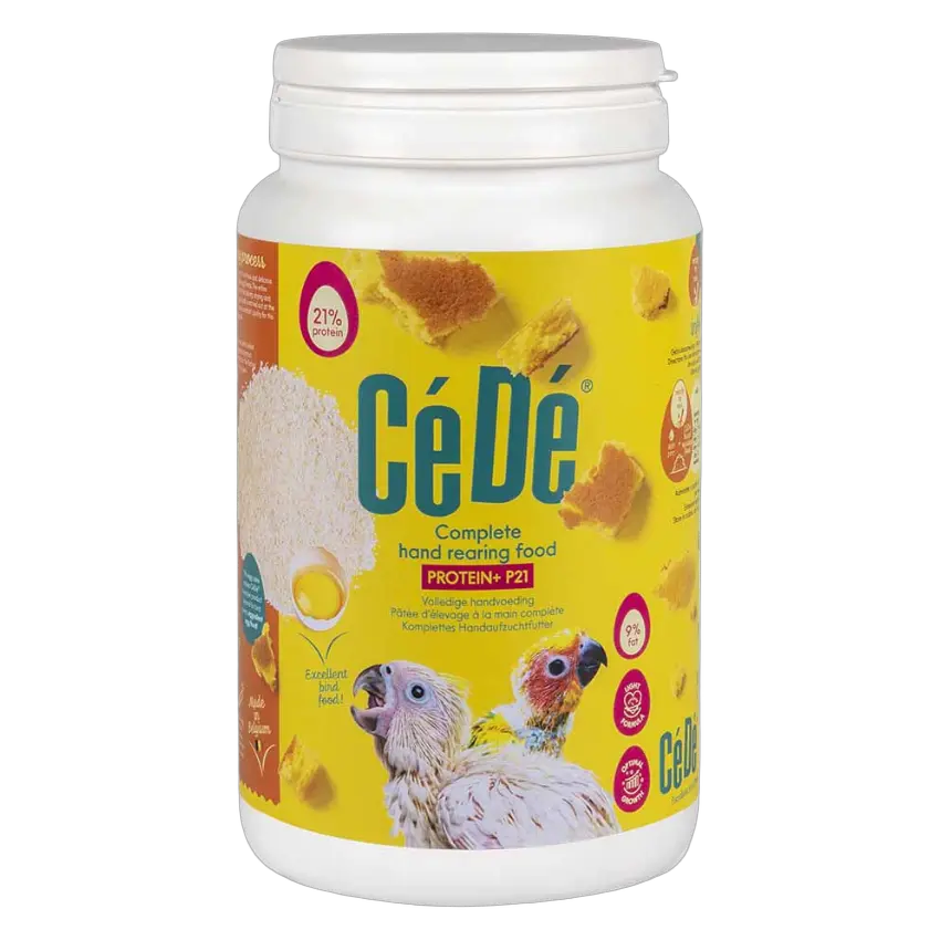 5414390225304, CEDE Bird Hand Rearing Food Protein+ 800g,