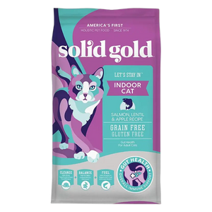 093766218031, Solid Gold Cat Dry Food Salmon Lentil Apple Recipe Adult Indoor Grain Free, 1