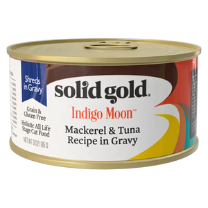 093766000551, Solid Gold Cat Wet Food Mackerel Tuna in Gravy 85g, 1