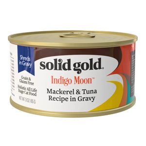 Solid Gold Cat Wet Food Mackerel Tuna in Gravy 85g Solid Gold
