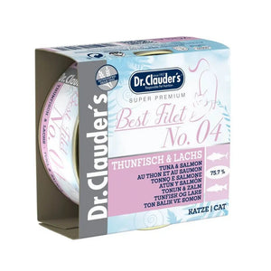 Dr. Clauder's Cat Wet Food Adult Tuna & Salmon 70g Dr. Clauder