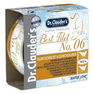 4014355280679, Dr. Clauder's Cat Wet Food Chicken Breasts and Liver 70g, 1