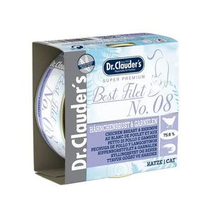 Dr. Clauder's Cat Wet Food Chicken & Shrimps 70g Dr. Clauder