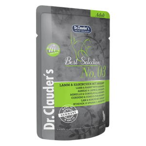 4014355226035, Dr. Clauder's Cat Wet Food Pouch Lamb & Rabbit with Amaranth 85g, 1