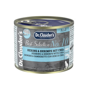 Dr. Clauder's Cat Wet Food Herring & Shrimp with Chia 200g Dr. Clauder
