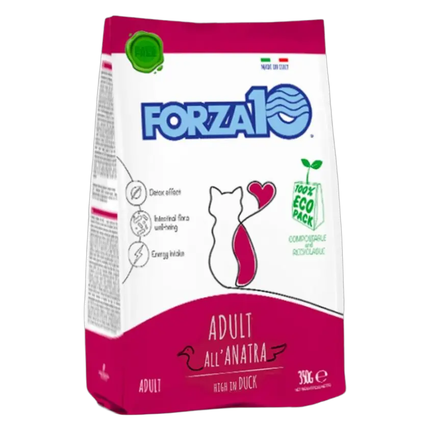 8020245713130, Forza10 Cat Dry Food Duck Adult, 1