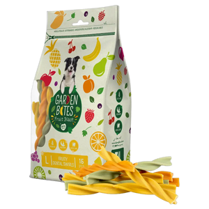 5414365365363, Dog Dental Sticks Treat Fruity Swirls Garden Bites, 1