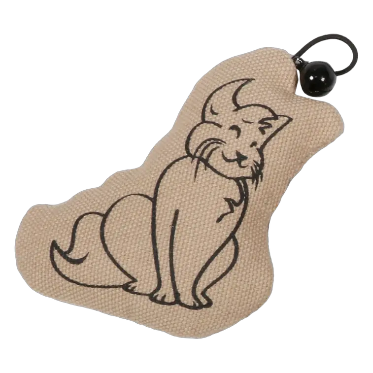 Cat Toy Sitting Happy Cat with Bell ILHC Bundle – 4 × 1 Piece