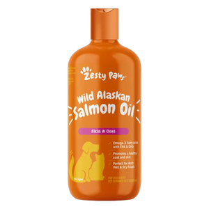 856521007383, Zesty Paws Dog Cat Wild Alaskan Salmon Oil Supplement, 1