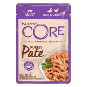 076344118466, Wellness Core Cat Wet Cat Food Kitten Chicken & Duck Pâté 85g, 1