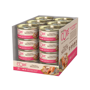 Wellness Core Cat Wet Cat Food Tuna & Salmon in Broth 79g Core
