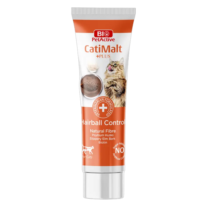 8698931093875, Bio PetActive Cat Hairball Control Paste Malt, 1