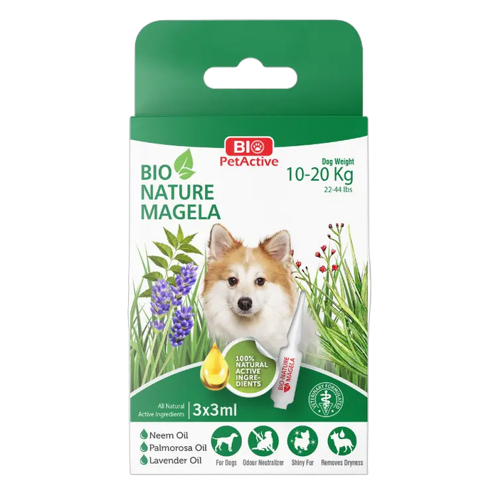 8698931091475, Bio PetActive Dog Skin & Coat Drops Medium Dog, 1