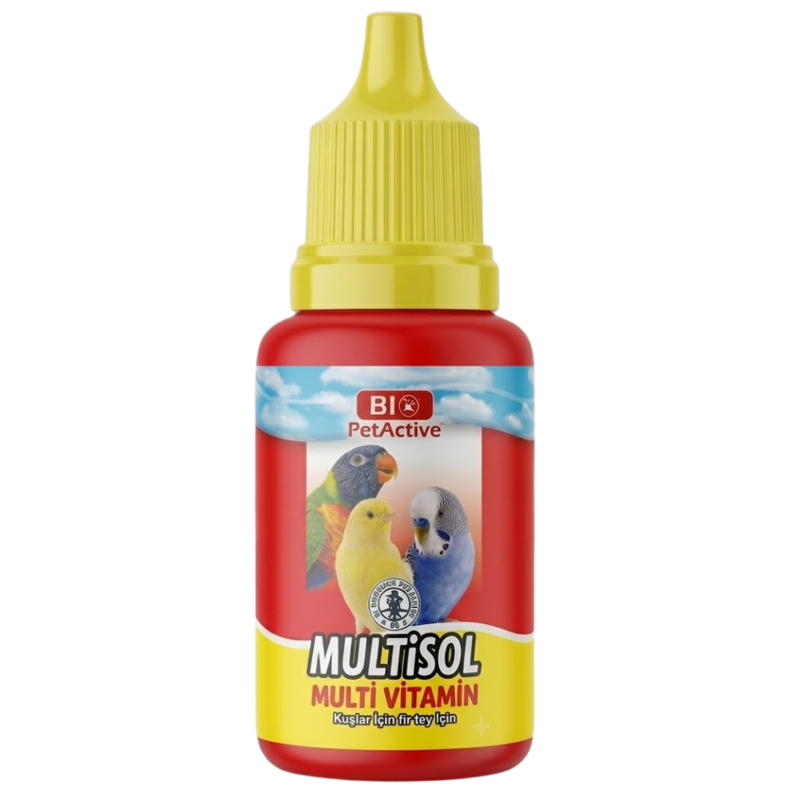 8698931091000 Bio PetActive Multisol Bird Multivitamin & Amino Acid Drops 30ml