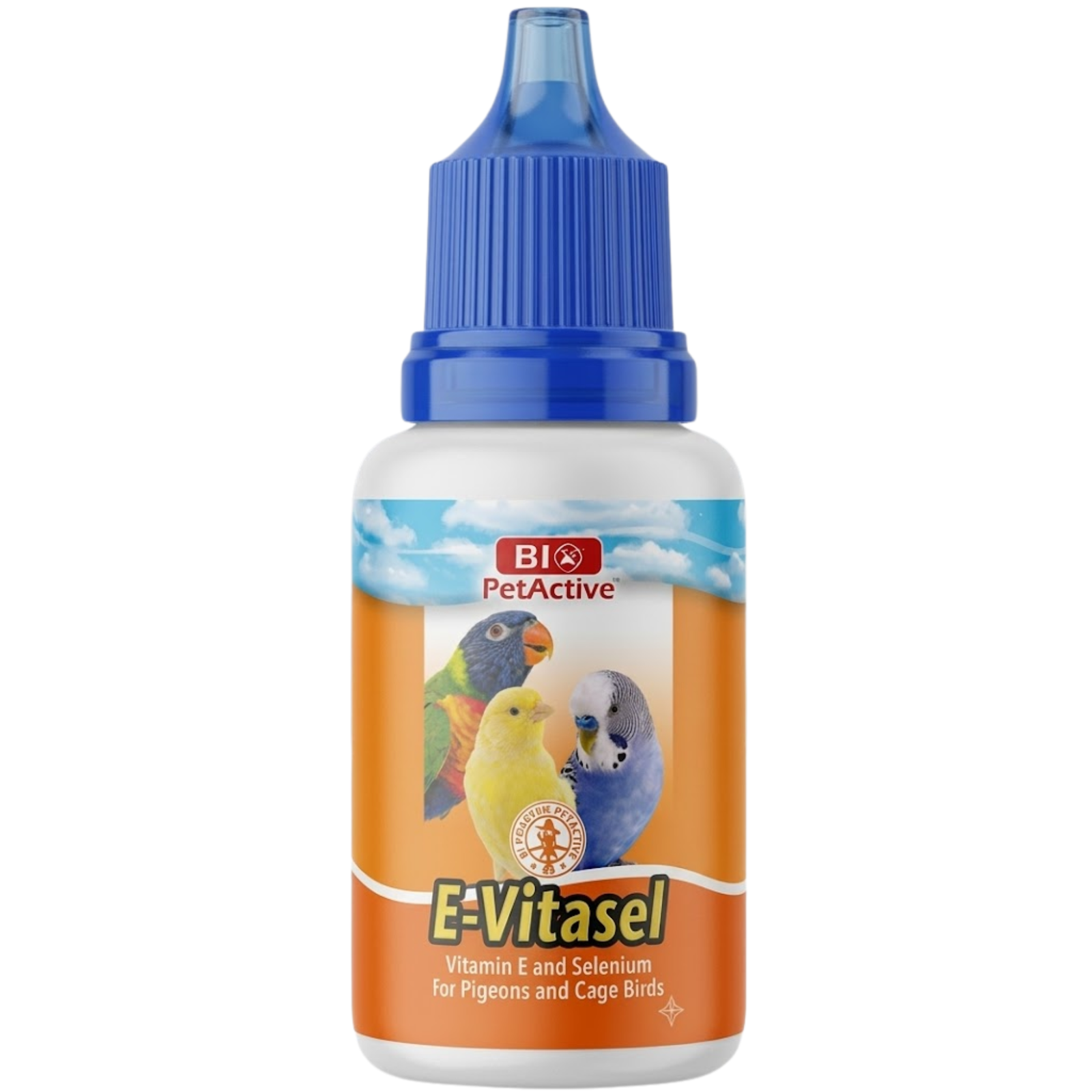 8698931091413 Bio PetActive E-Vitasel Bird Vitamin E & Selenium Drops 30ml