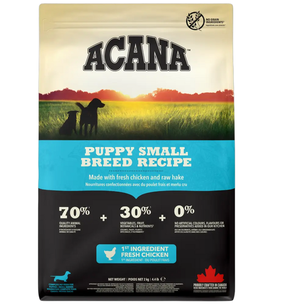 064992502201, Acana Small Breed Puppy Dry Food Chicken, 1