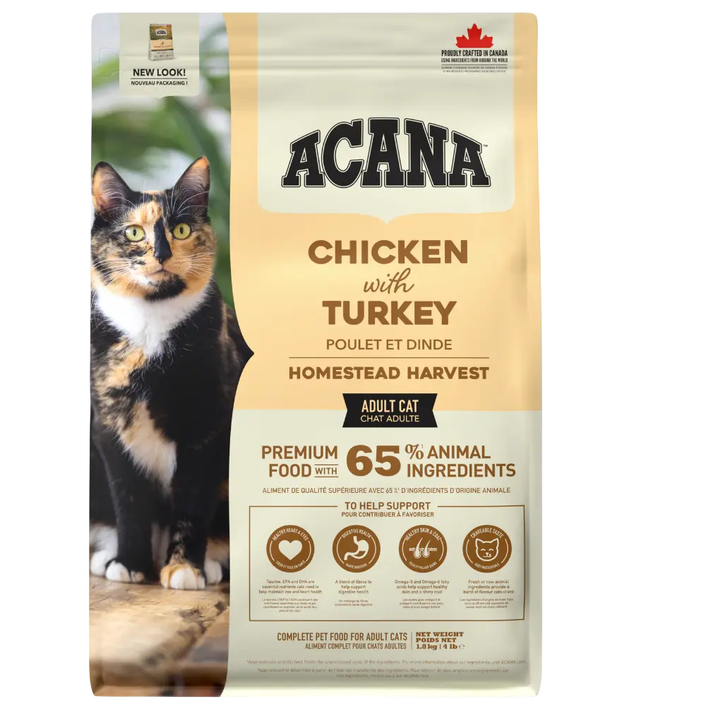 064992714369, Acana Adult Cat Dry Food Chicken Turkey, 1