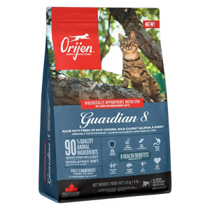 064992718916, Orijen Cat Dry Food Guardian 8 Chicken Salmon Rabbit, 1