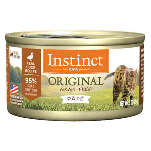Instinct Cat Wet Food Complete Pate Duck 85g Instinct