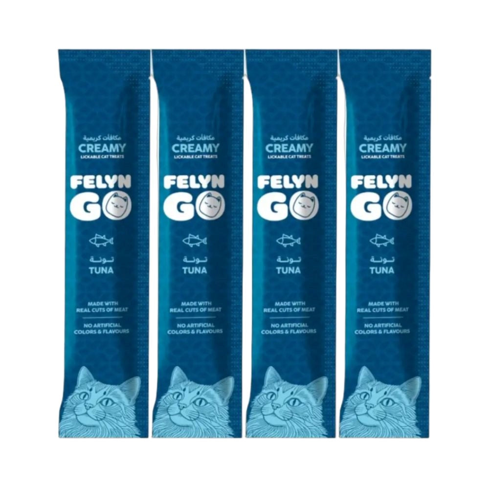 Felyn Go Cat Creamy Wet Treats Creamy Tuna 4x15g