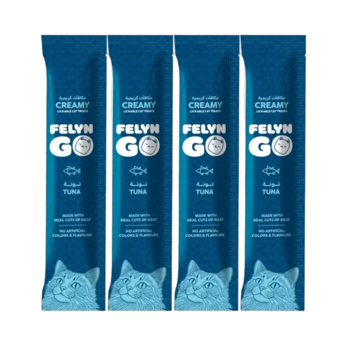 Felyn Go Cat Creamy Wet Treats Creamy Tuna 4x15g